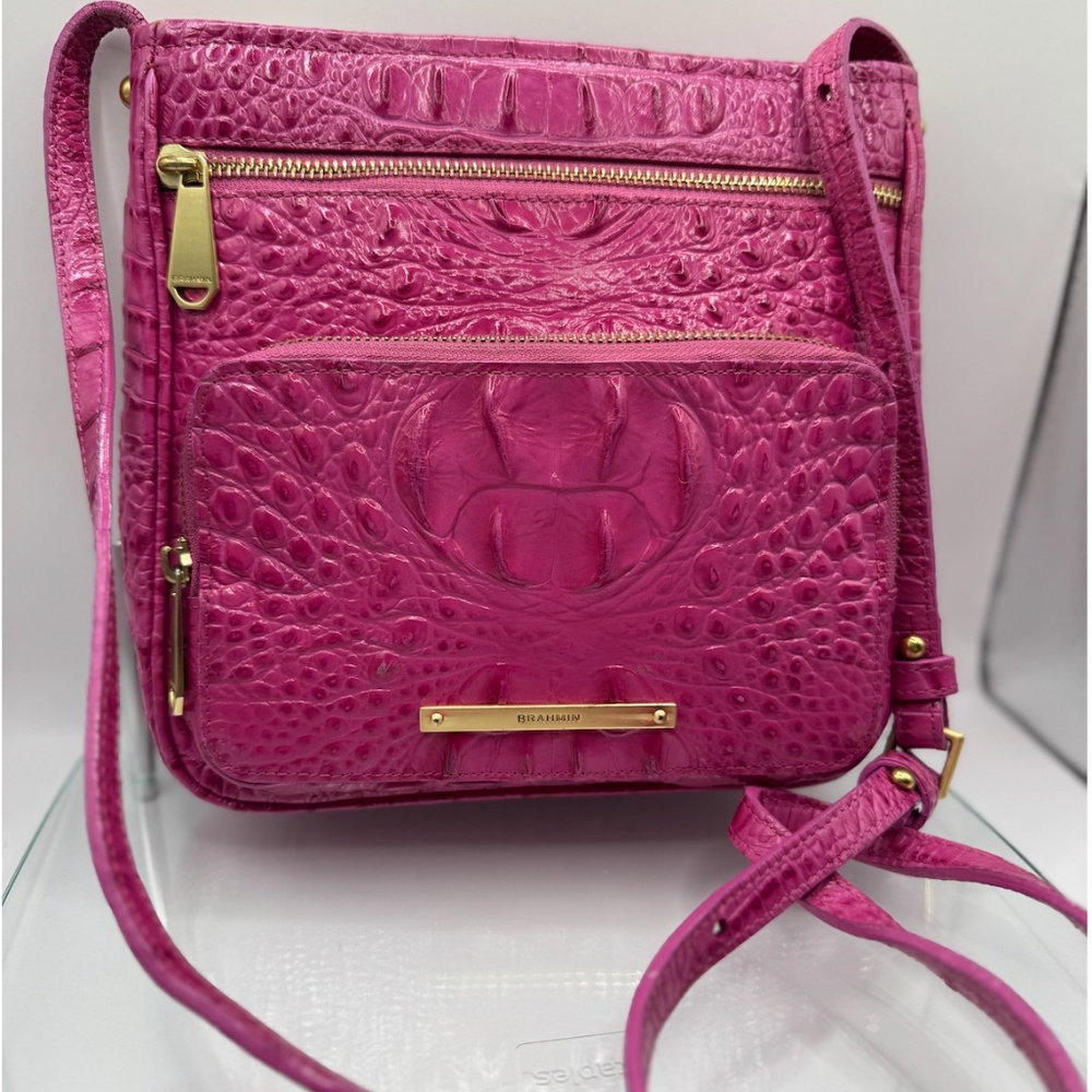 Brahmin Tilda Fuchsia Pink Crossbody